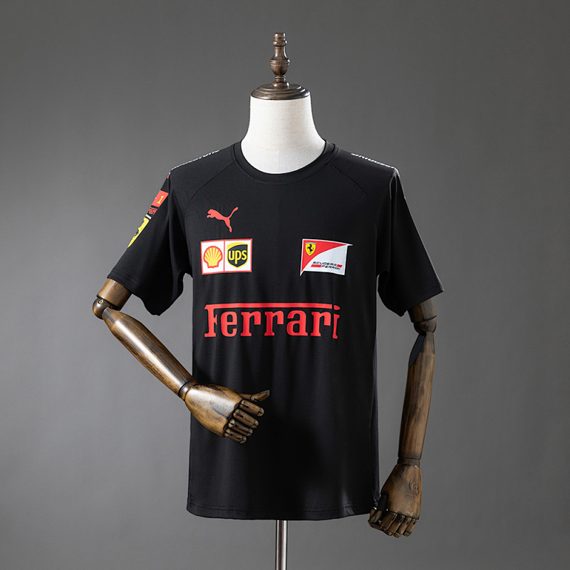 Scuderia Ferrari F1 2025 Black T-shirt S-3XL-76481671